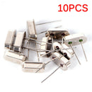 10Pcs HC-49S 16M HZ 16.000MHz 16MHZ Inline Feet Passive Crystal Oscillator -Q