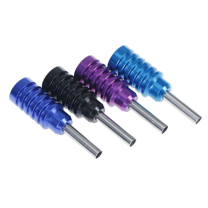 25mm Aluminum Alloy Tattoo Machine Gun Handle Grips Tube Tip Back Stem Suppli FT
