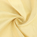 30x100cm 200gsm Yellow Fabric Carbon Fibre Weave Aramid Fiber Cloth Plain
