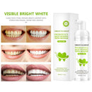 60ml Tooth Whitening Toothpaste Stain Removal Natural Mousse Deeply Cleaning