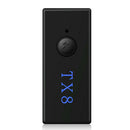 Black DC 5V 10m Bluetooth 4.2 3.5mm Audio Music Transmitter Stereo Adapter