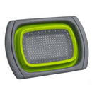 Collapsible Over the Sink Colander / Strainer, Green