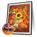 Pumpkin 5D DIY Full Round Drill Diamond Painting Art Cross Stitch (B2365)
