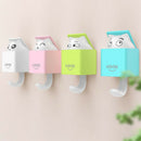 Coat Hooks Wall Mounted, 4 Pack Heavy Duty Wall Hooks for Coat, Scarf, Hat,