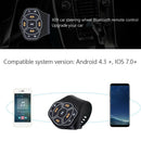Car Steering Wheel Bluetooth 4.0 Remote Control for iOS Android Smartphone A