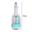 Vehicle Humidifier USB Air Purifier Diffuser Aromatherapy Mist Maker(Blue)