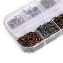 960PCS Jewelry Making Lobster Clasp Hooks Jump Ring For Necklace Bracelet DI Kw