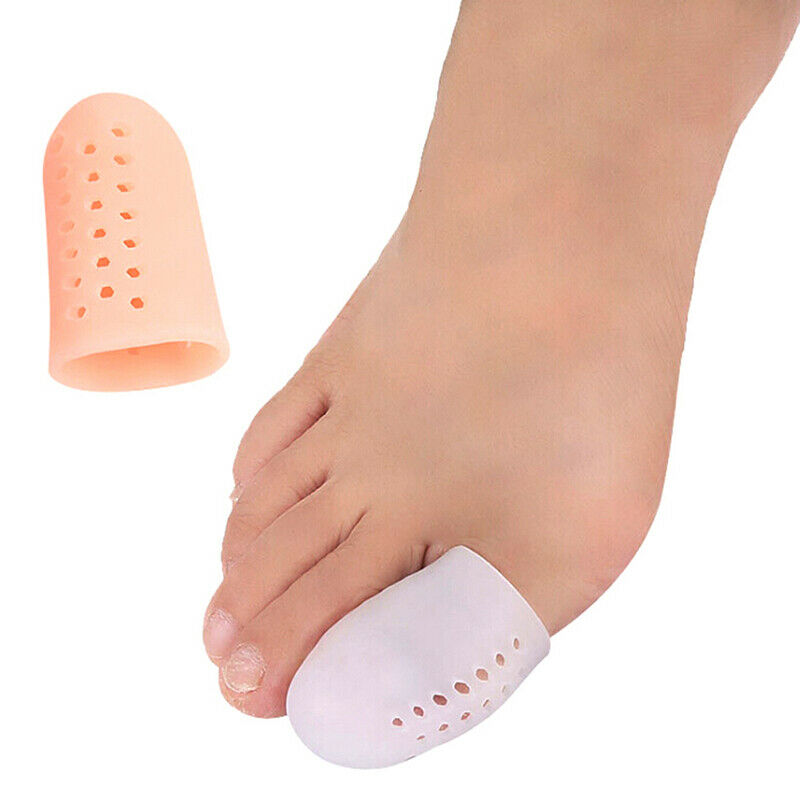 1Pair Toe Sleeve Gel Cover Protector for Bunion Massager Pain Relief Gel T Kw