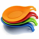 Kitchen Silicone Spoon Rest, Set of 4, (Colorful,Small Size) P6W8
