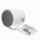 DC5V Mini Ultra Quiet Portable USB Cooling Table Fan Rotatable Touch Control