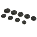 9Pack 9Size Snap-On Front Lens Cap Cover for Canon Nikon DSLR Camera Lenses