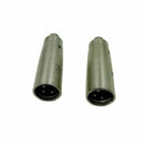3 Pin XLR Male to RCA Female Audio Jack Plug Microphone Barrel Adapter Conv J2R7