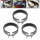 3x Motorcycle Exhaust Silencer Pipe