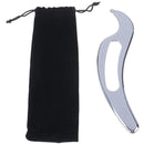 Stainless Steel Guasha Board Scraper Loose Muscle Body Health Care Massage T Gw