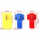 100PCS Electrical Quick Splice Lock Wire Cable Terminal Connectors Crimp Tool