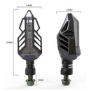 2pcs Flowing Waterproof Motorbike Turn Signal Lights Flashing Arrow Turning
