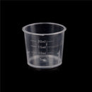 10Pcs 20ml Plastic Liquid Measuring Cups Measuring Container with Cap new M&O