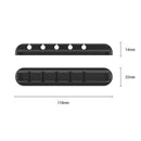 Cable Clips Holder Silicone Desk Cable Winder Clips Organizer Cord Management//