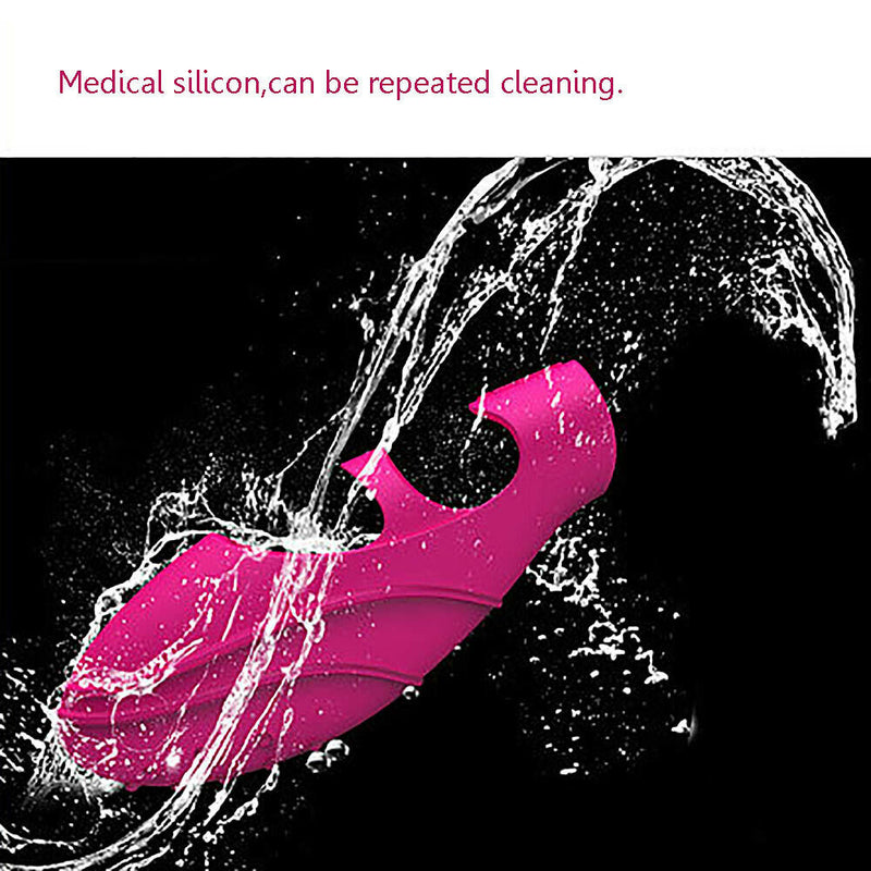 Silicone Finger Massager+Finger Sleeve Waterproof Female Massaging Tool Gift