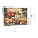 Full Round 5D DIY Diamond Painting Kitchen Supplies Embroidery Kit (LG189) A
