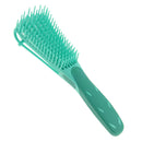 Salon Hair Curly Style Care Antistatic Barber Detangle Teasing Comb Green
