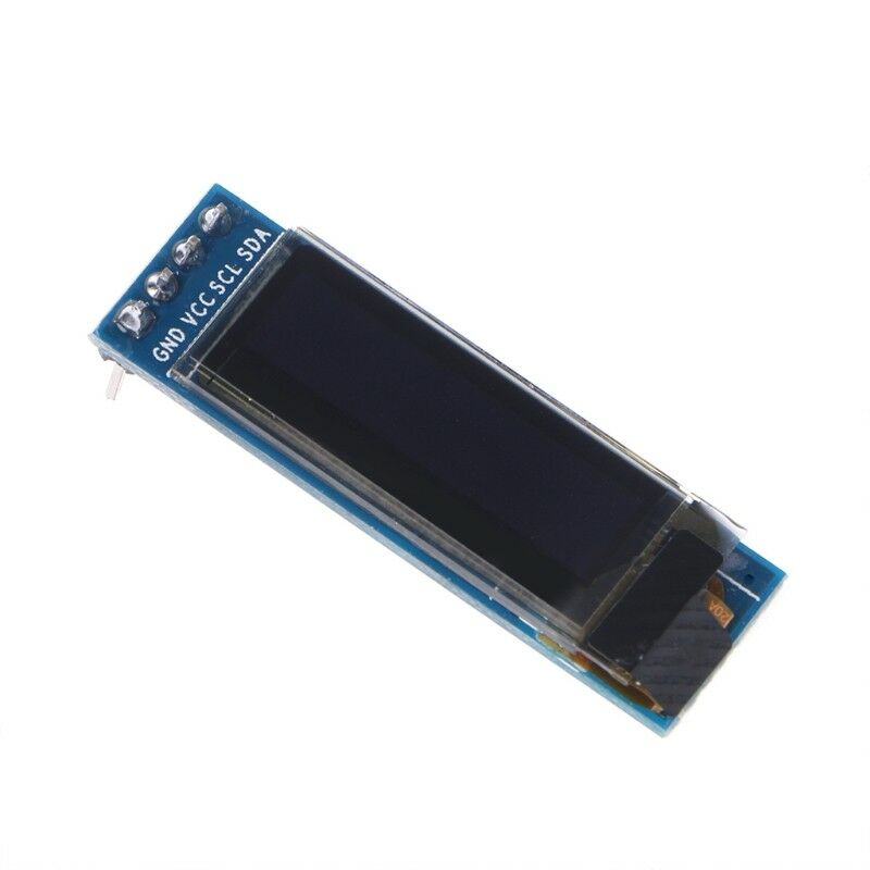 White 0.91" I2C IIC OLED 128x32 LCD LED Display Module SSD1306 For Arduino 1PC