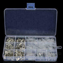 270 PCs Assorted insulated Electrical Wire Terminals Crimp Connectors Spade N1O9