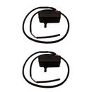 2x Black Replacement Sender / Sensor Unit Fits For Turbo Boost Gauge 3 Wire