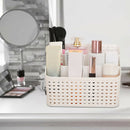Cosmetics Storage Box, Skin Care Makeup Organizer Display Case, in Rattan A