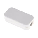 5pcs White Plastic Black Waterproof Case Project Junction Box 40*20*11mm SESE