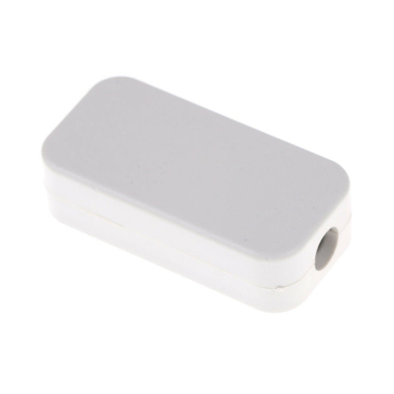 5pcs White Plastic Black Waterproof Case Project Junction Box 40*20*11mm SESE