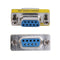 2pcs DB9 Female to Female Adapter Gender Changer Serial RS232 Coupler