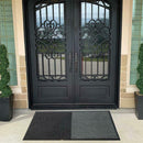 1x Disinfecting Doormat Sanitizing Floor Mat Entrance Carpet Cushion Gray Brown