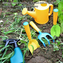 6pcs Garden Tools Kit Portable With Carrying Bag Watering Kettle Children Kids