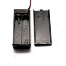 2 New 2 AAA 3A Battery 3V Holder Box Case with ON/OFF Switch Black High Quality