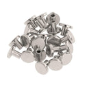 40 Sets Binding Chicago Screws Nail Rivets Studs for DIY Art Crafts 8mm