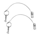Stainless Steel Boat Bimini Top Quick Release Pin  with Lanyard fgd MKS