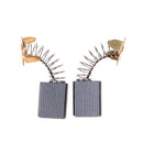 10 pcs 17 x 17 x 7 mm Power Tool Carbon Brushes for Electric Motor ^SE