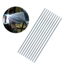 10pcs Easy Melt Welding Rods Low Temperature Aluminum Wire Brazing-1.4mmx500mm