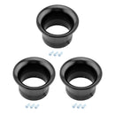 3Pcs 50mm Carb Air Filter Velocity Stack Funnel Kit for PWK24 PWK30 Carburetor