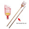 Outdoor Deep Basket Garden Tools Fruit Picker Head Metal Fruit Picking Tool