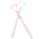 2PCS Tongue Cleaner Scraper Tongue Scraper For Kids Gentle Bacteria Clean S&+