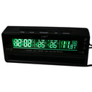 Auto Car Temperature Voltage Clock Thermometer Meter Monitor Digital LCD