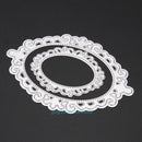 2Pcs Oval Metal Cutting Dies Stencil for DIY Scrapbooking Embossing Album Decor