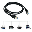 USB 3.0 printer data cable A male to B male transmission line male to male  V1D4