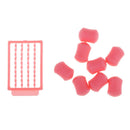 9pcs Artificial Pop Up Baits Flavour Lures Boilie Stopper Bait Dumbell Stops