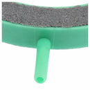 Aquarium Pond Pump Bubbles Disk Stone Aerator 10 cm diameter Green S9O6