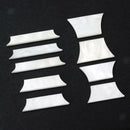 1 Set White Guitar Block Fretboard Markers Inlay Materials Luthier Tool Kit