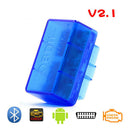 Super Mini OBD ELM327 V2.1 Bluetooth Diagnostic Scanner for Multi-Brands Hn