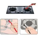 3Pc/Set Gas Cooker Pans Households Cleaner Gas Range Burner Brush Pot Hearth JR